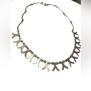 Sterling Handmade Taxco TC-312 16” necklace